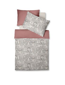 Ropa de cama de satén 70x90cm/140x200cm BED ART Rosewood rosa