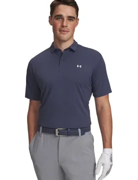 Polo T2G Pique, anthrazit s - Under armour - FashionsVida