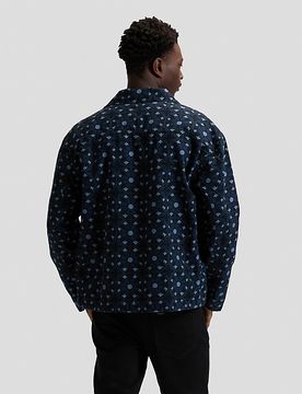 Workwear Regular Clean Jacket Geo Print Größe XL male
