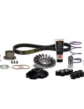 Gruppo Trasmissione Completo Over Range Piaggio (Carter Lungo) Derbi Atlantis - Bullet 50 2t 2003+ - Malossi - FashionsVida