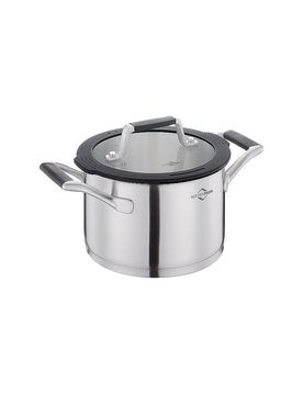 KÜCHENPROFI Kochtopf COMO 16cm/2l Edelstahl silber baby