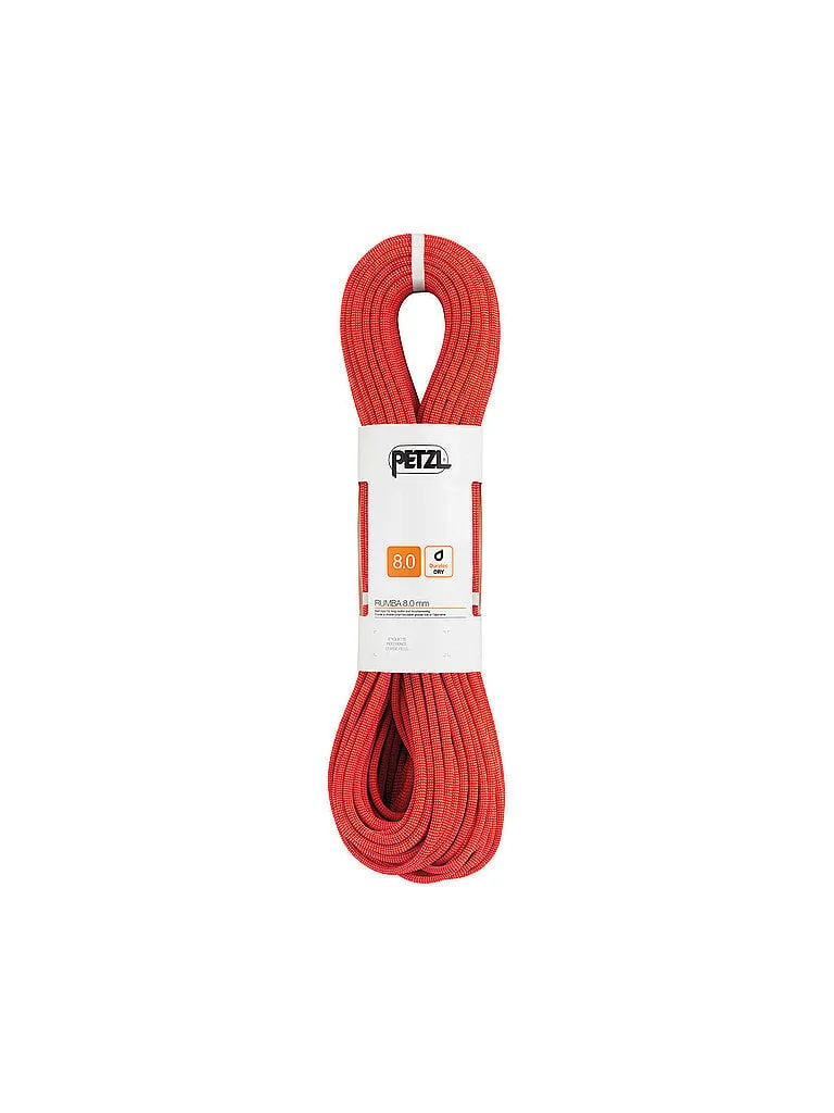 Halbseil Rumba 8mm 60m rot 60M B - Petzl - FashionsVida