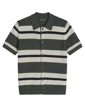 Camicia in maglia oliva M - Marc O'Polo - FashionsVida