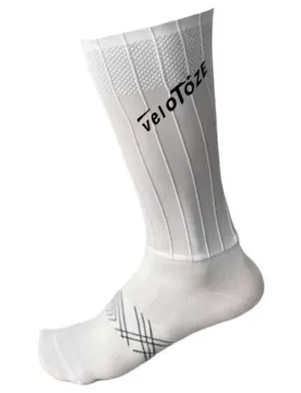 Velotoze Calzini Aero Pro White
