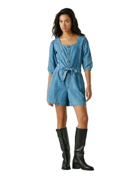 Combinaison à Manches 3/4 Martha Denim XS - Pepe jeans - FashionsVida