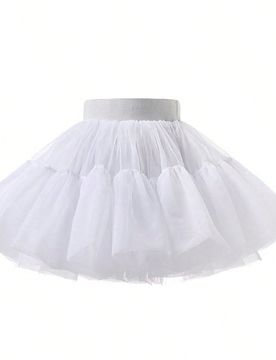 Falda de tutú de bailarina esponjosa de tul para niña joven