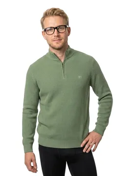 Maglione Con Mezza Zip 1512206 Avocado 2XL