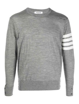 Maglia girocollo a 4 barre