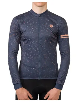 Maglia A Maniche Lunghe Splatter Cadetto - AGU - FashionsVida