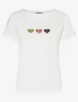 Shirt with Print 3 Hearts female