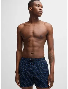 Mens Bright Blue Manu New Swim Short - Male - Blue - Small - BOSS - FashionsVida