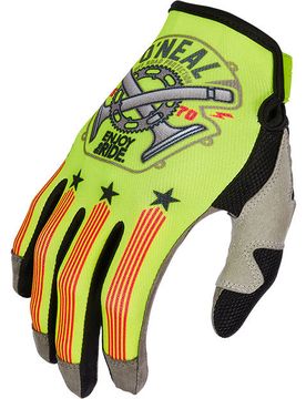 Guanti Moto Cross Enduro MAYHEM Glove PISTON V.23 Gial taglia M
