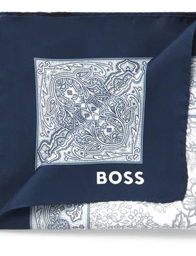Fazzoletto 222 10277269 Open Blue One Size - BOSS - FashionsVida