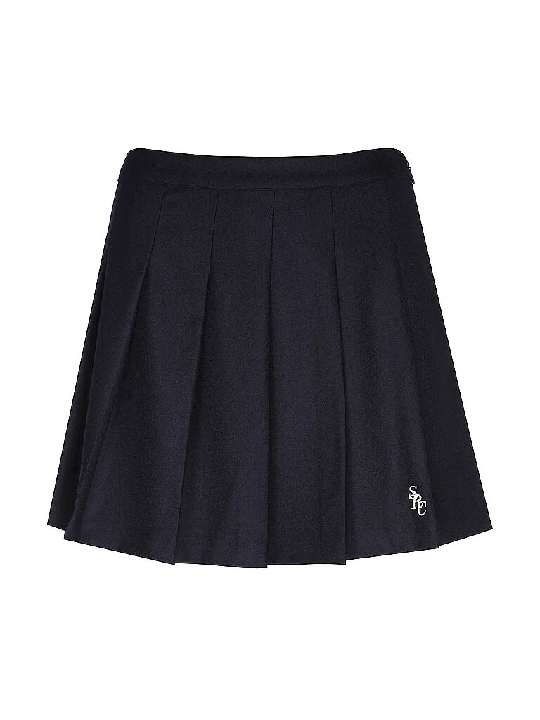 Minifalda SRC WOOL SCHOOL azul oscuro M - Sporty & Rich - FashionsVida