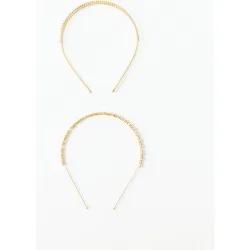 Set 2 diademas joya brillos