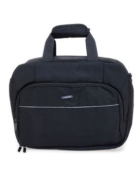 Borsa da viaggio nera con tracolla regolabile 2135