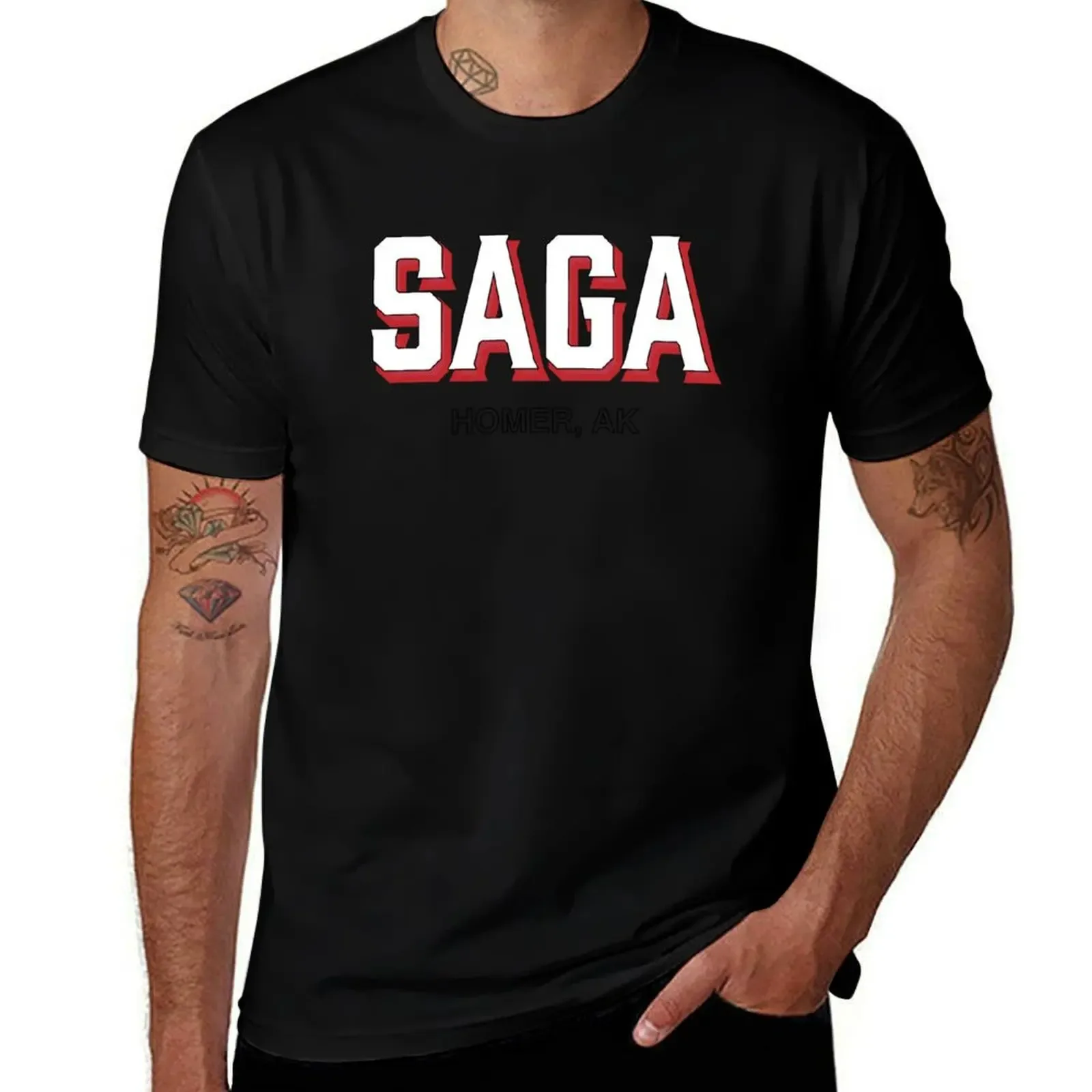 FV SAGA T-Shirt Comfortable Basic Crew Neck Tee - Aliexpress - FashionsVida