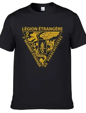 French Foreign Legio Etrangere Paratrooper Regiment T Shirt. Short Sleeve 100% Cotton Casual T-shirts Loose Top Size S-3XL - Aliexpress - FashionsVida