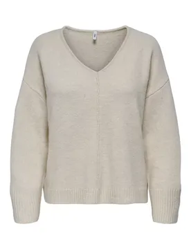 ONLWHITNEY LIFE LS V-NECK KNT feale