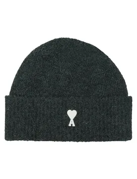 Ami Paris Gorro - Capucha gris - AMI PARIS - FashionsVida