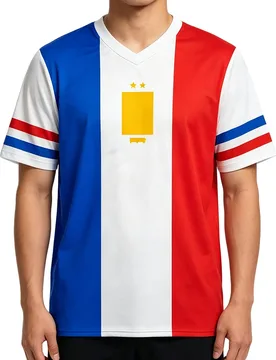 France Football Tee Jersey Design Graphic Print Merch Shirt Short Sleeve V-neck Loose Male Tshirts Unisex Streetwear Soft Casual - Aliexpress - FashionsVida