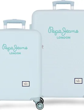 Juego de maletas de cabina y mediana dalma con capacidad de 91l - Pepe Jeans - FashionsVida