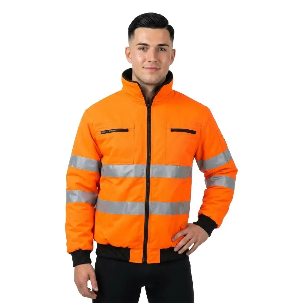 Veste De Pilote Safe Arctic 00516 Hi-Vis Orange 4XL - MASCOT - FashionsVida
