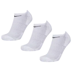 Everyday Cushioned No Show 3 Pack Unisex Socken - Weiß - Größe 34 - 38 - Baumwolle White 34 - 38