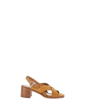 Sandali in pelle CUOIO 38 - Guglielmo Rotta - FashionsVida