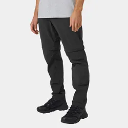 Men's Brono Softshell ZIP OFF Trousers Grey XL - Ebony Grey - Male