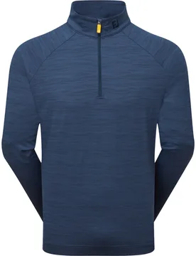 Layer Wave Jacquard Chill-Out 1/4-Zip, navy s - FootJoy - FashionsVida