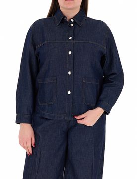 Camicia in jeans BLU SCURO 17