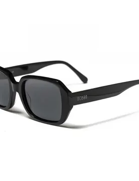 Lunettes De Soleil Georgia Shiny Black One Size - Ocean Sunglasses - FashionsVida