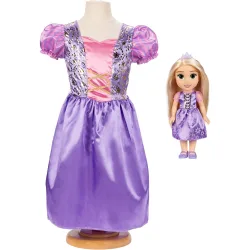 Muñeca 38 cm Repunzel con disfraz