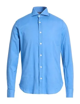 Hemd Herren Taubenblau 39,41,43 Herren - Fedeli - FashionsVida
