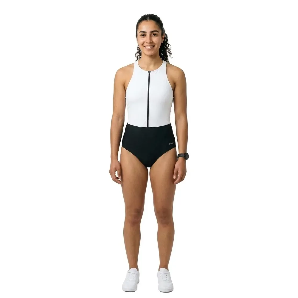 Life Swimsuit Cream / Brown S Women - Squba - FashionsVida
