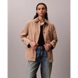 Chaqueta de mujer corta con cuello de pana