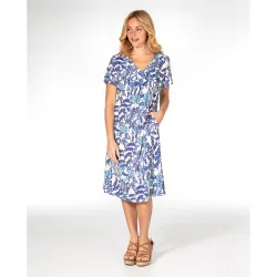Mitjans - Vestido manga corta