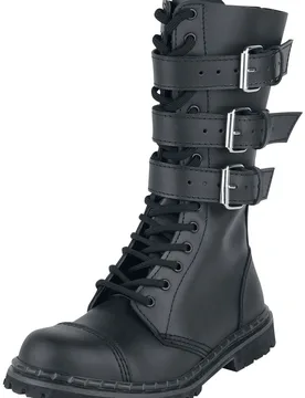 Gothic Boot - Phantom 3-Buckle - EU40 bis EU45 - für Männer - Größe EU40 - schwarz - Männer - male - Brandit - FashionsVida