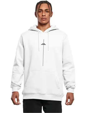 Felpa Con Cappuccio Think Different Fitted Heavy White 3XL