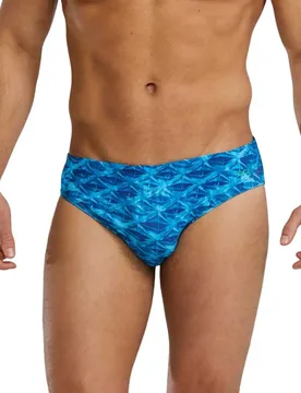 Durafast Elite Oceanid Swimming Brief Light Blue / Aqua 32 Men - TYR - FashionsVida