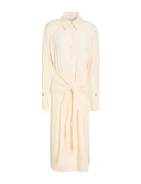Vestido midi Mujer Hueso 34,36,38,40,42 Mujer - Patrizia pepe - FashionsVida