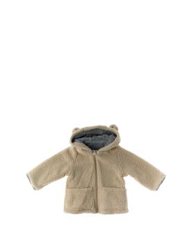Giubbino teddy reversibile BEIGE 2-4