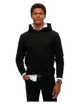 Sweat à Capuche Essential Logo Black L - Superdry - FashionsVida