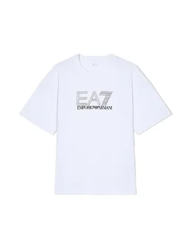 Ea7 Emporio Armani T-shirt à Manches Courtes 7m001309_af10375 White M