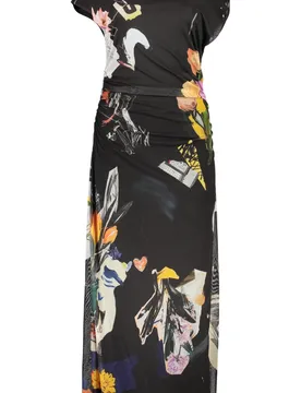 Damen Kleid Schwarz 26SWVK29_NE2000