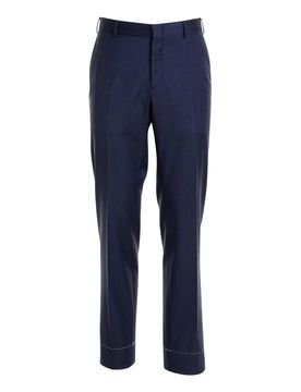 Pantaloni con tasca posteriore con zip