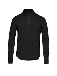 Herren Laufshirt Concurve Thermo Hybrid schwarz S M