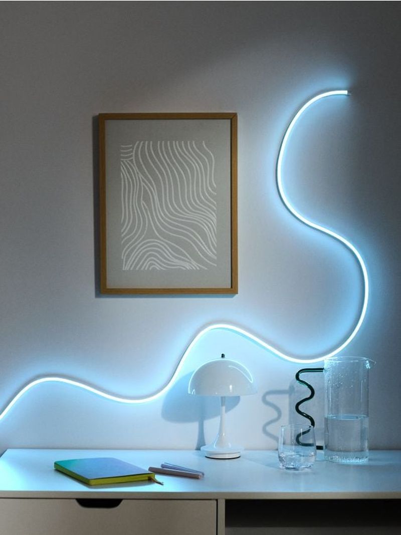 Striscia LED RGB con telecomando - multicolor