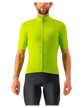 Maglia A Maniche Corte Pro Thermal Electric Lime - Castelli - FashionsVida